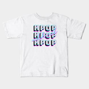 K-pop Addict Kids T-Shirt